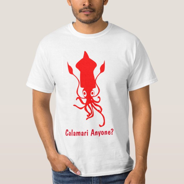 Calamari jedermann? T-Shirt (Vorderseite)