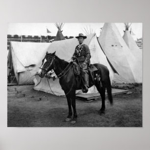 Calamity Jane auf Horseback Poster