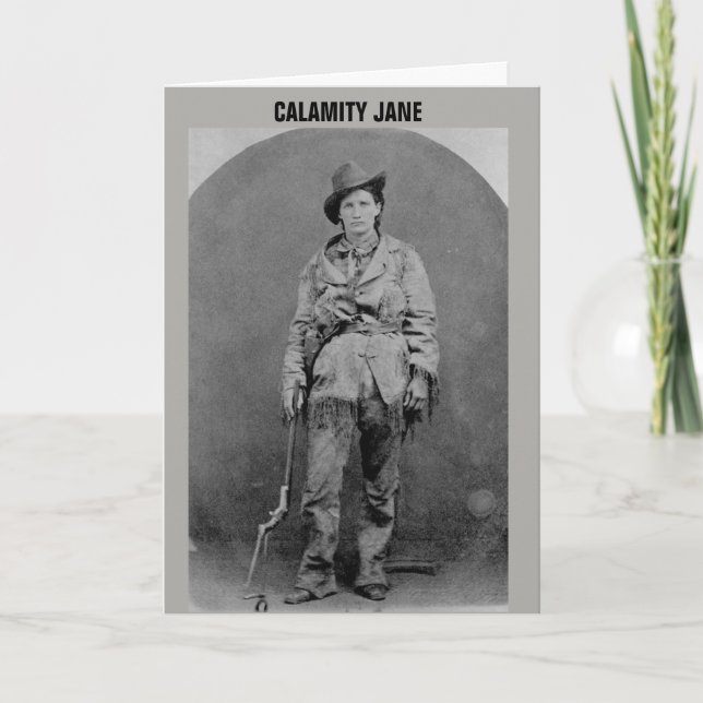 CALAMITY JANE GREETING CARDS, JEDEN ANLASS KARTE (Vorderseite)