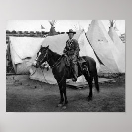 Calamity Jane on Horseback Poster