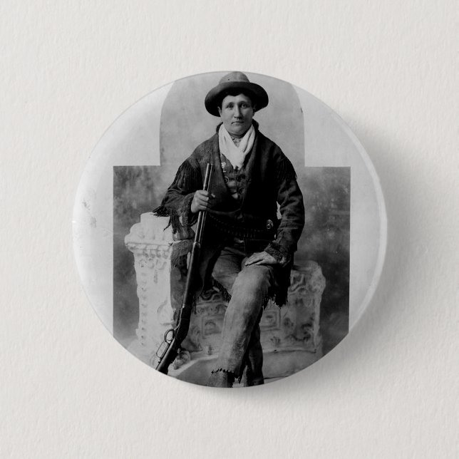 Calamity Jane Portrait Button (Vorderseite)
