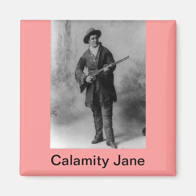 Calamity Jane Portrait Magnet (Vorne)