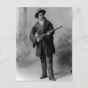 Calamity Jane Portrait Postkarte