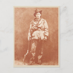 Calamity Jane Vintage-Foto Postkarte