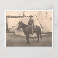 Calamity Jane zu Pferden um 1900
