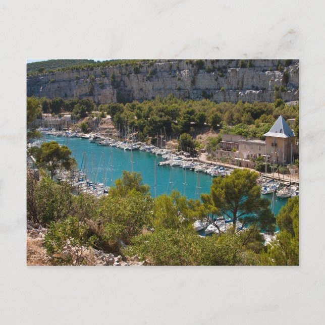 Calanque von Port-Miou Postkarte (Vorderseite)