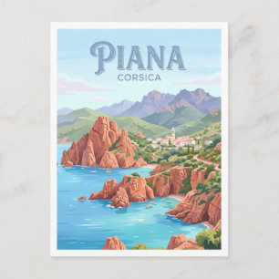 Calanques de Piana Frankreich Postkarte