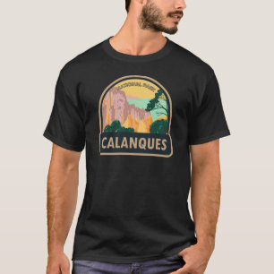 Calanques Nationalpark Frankreich Vintag T-Shirt