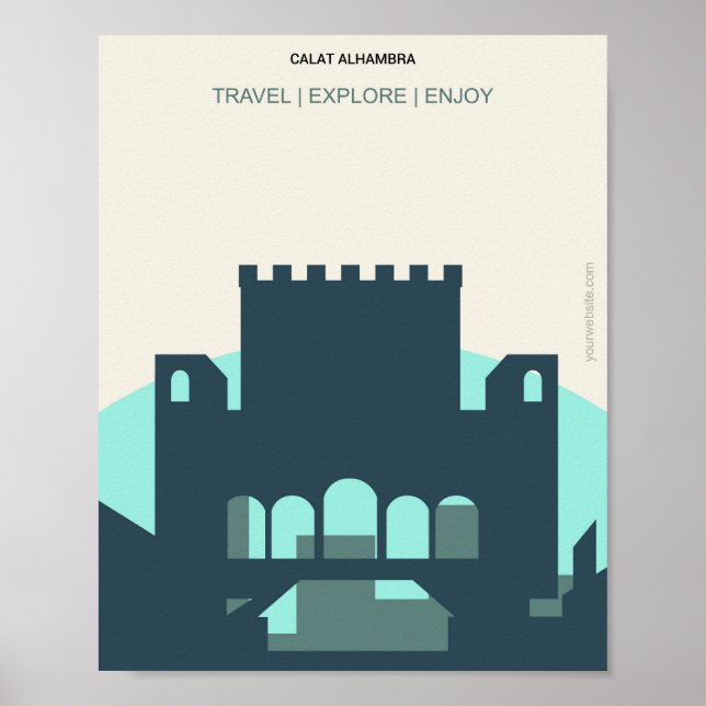 Calat Alhambra Poster (Vorne)