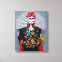 Calavera Catrina Tehuana