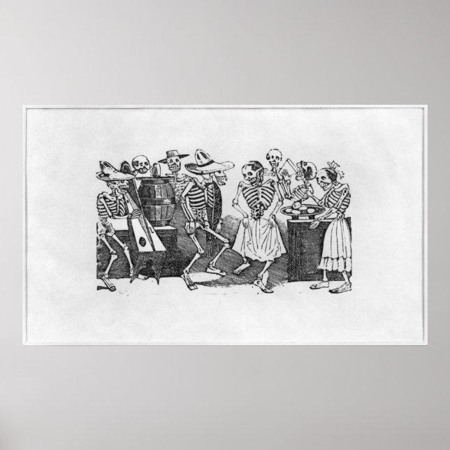 Calavera du jarabe d'outretombe' poster (Vorne)