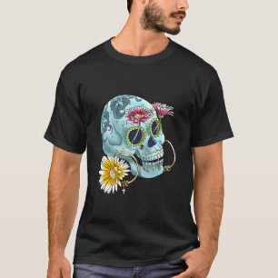 Calavera mexikanische Dia de Los Muertos Tag der T T-Shirt
