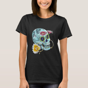 Calavera mexikanische Dia de Los Muertos Tag der T T-Shirt