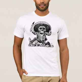 Calavera Oaxaqueña (Mittelbild) durch José Posada T-Shirt