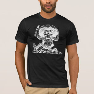 Calavera Oaxaqueña (Mittelbild) durch José Posada T-Shirt