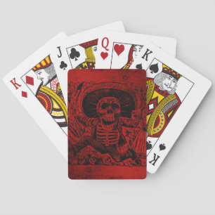 Calavera Oaxaqueña von José Guadalupe Posada Spielkarten