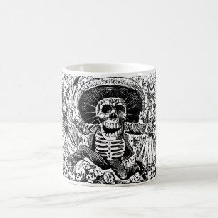 Calavera Oaxaqueña von José Guadalupe Posada Tasse