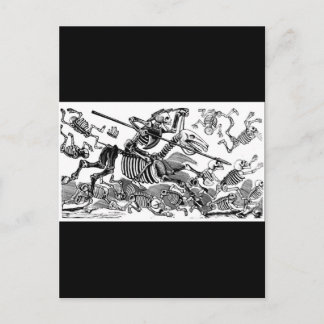 "Calavera of Don Quixote" um die frühen 1900er Jah Postkarte