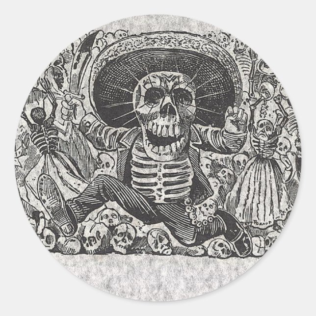 Calavera Sticker (Vorderseite)