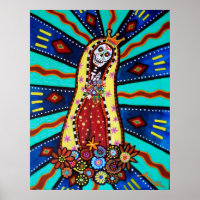 Calavera Virgen Guadalupe