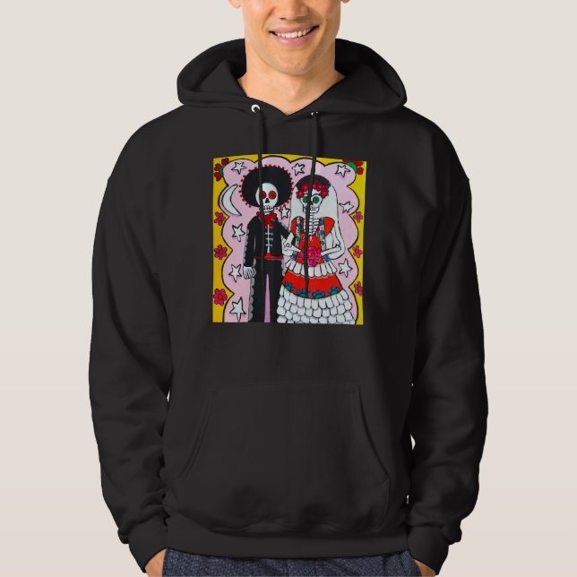 Calavera Wedding Hoodie (Vorderseite)