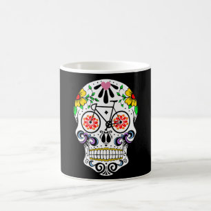 Calavera - Zuckerschädel-Fahrrad Kaffeetasse
