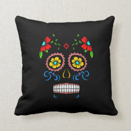 Calavera - Zuckerschädel-Kissen Kissen