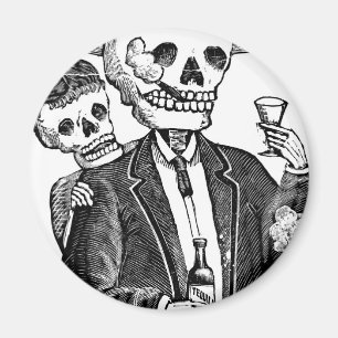 Calaveras aus Guadalajara, Mexiko Magnet