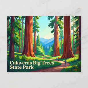 Calaveras Big Trees State Park Kalifornien Postkarte