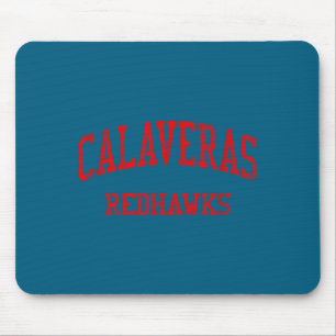Calaveras High School Hs San Grafik Kunst Mousepad