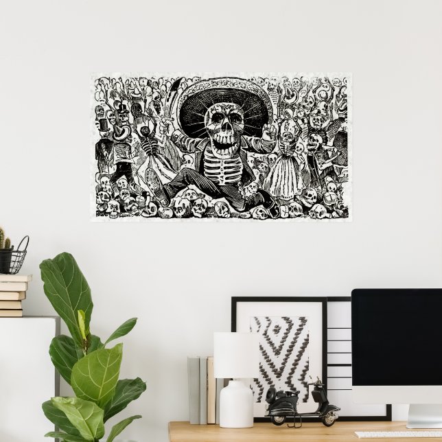 Calaveras Oaxaquena Poster (Heimbüro)