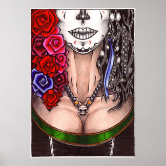 Calaveras Print Poster