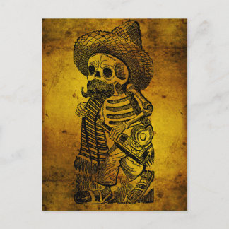 Calaveras von José Guadalupe Posada Postkarte