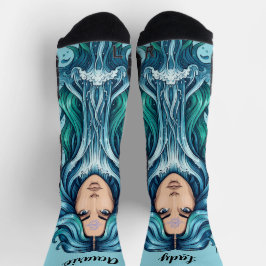 Calcetines Lady Acuario – Toque astrológico en tu Socken