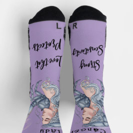 Calcetines Lady Cáncer – Estilo en cada paso Socken