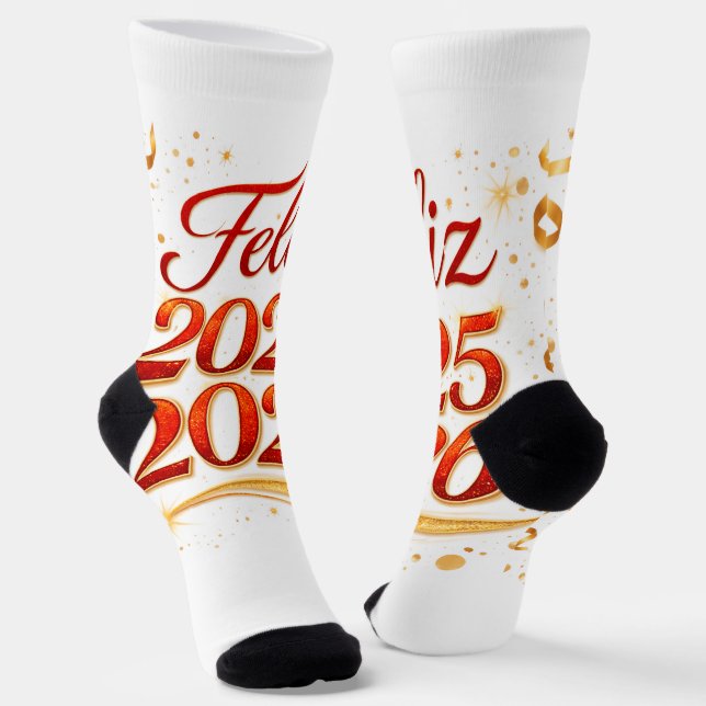 Calcetines Premium Sostenibles con Diseño “Feliz 2 Socken (Gewinkelt)