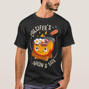Calcifers Bacon und Ei I Camping Kochen I Bacon T-Shirt