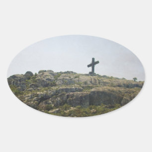 Calcomania Ovaler Aufkleber