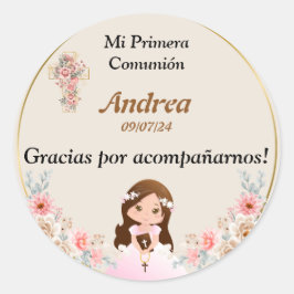 Calcomanía Runder Aufkleber