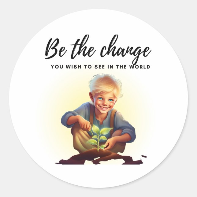 Calcomanía Runder Aufkleber (Vorderseite)