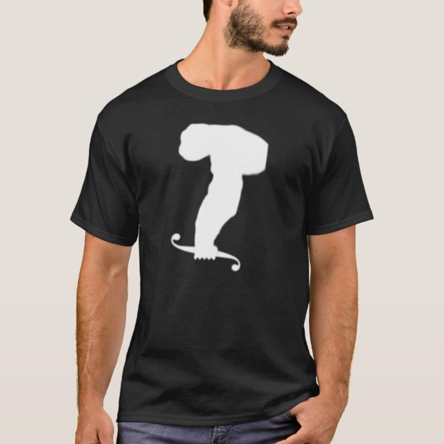 Calculus Ape (dunkle Bekleidung) T-Shirt (Vorderseite)