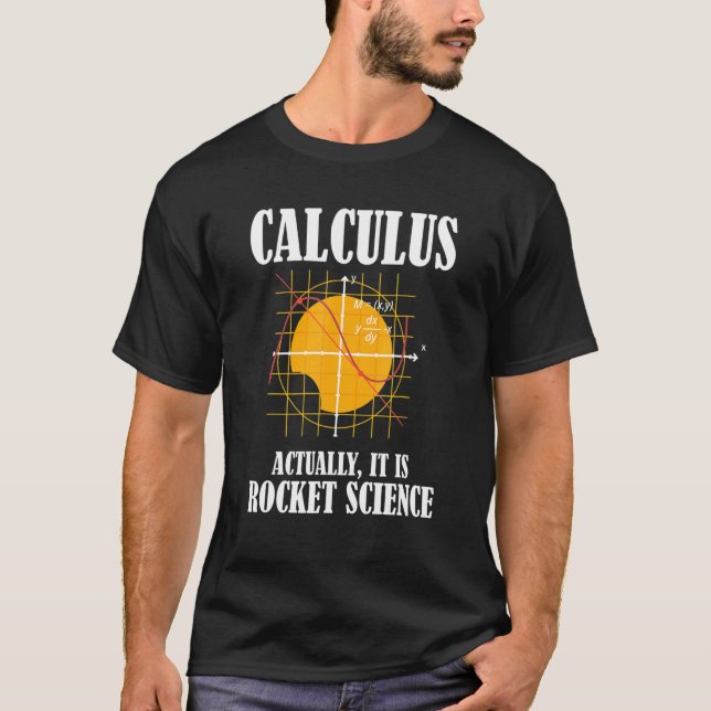 Calculus Math Expert Science Spaß T-Shirt (Vorderseite)
