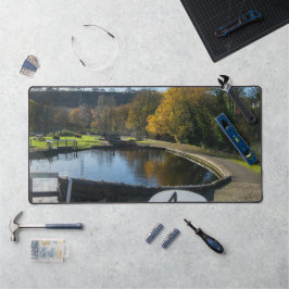 Calder and Hebble Navigation: Salterhebble Locks Schreibtischunterlage