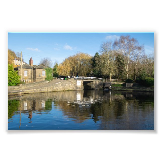 Calder and Hebble Navigation: Salterhebble-Schleus Fotodruck (Vorne)