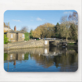 Calder and Hebble Navigation. Salterhebble-Schleus Mousepad