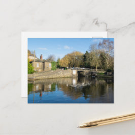 Calder and Hebble Navigation: Salterhebble-Schleus Postkarte
