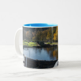 Calder und Hebble Navigation: Salterhebble-Schleus Zweifarbige Tasse