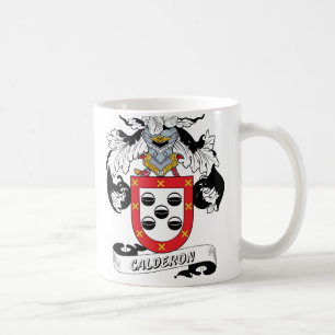 Calderon Familienwappen Kaffeetasse