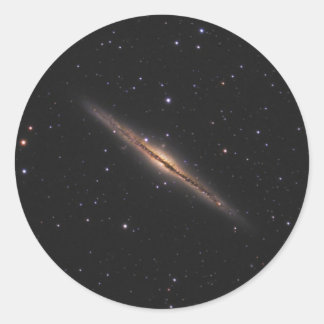 Caldwell 23 Spiralgalaxie der NASA Runder Aufkleber