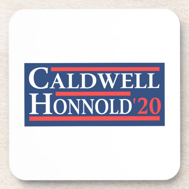 Caldwell Honnold 2020 Getränkeuntersetzer (Vorderseite)